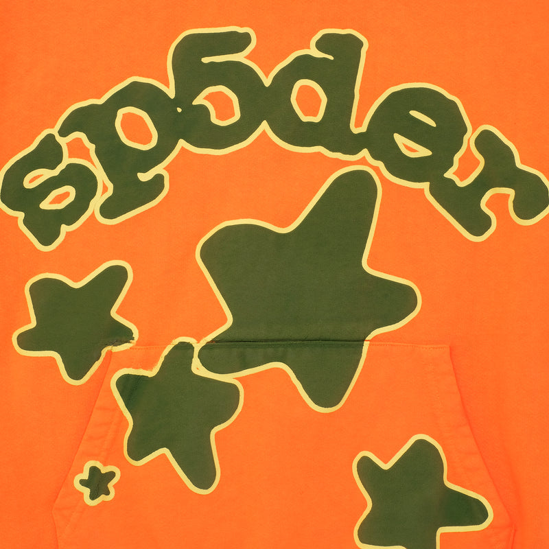 Sp5der Beluga Hoodie Orange DripHaus