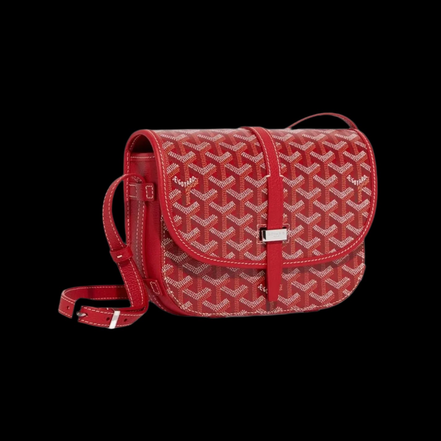 Goyard Belvedere Red Messenger Bag DripHaus