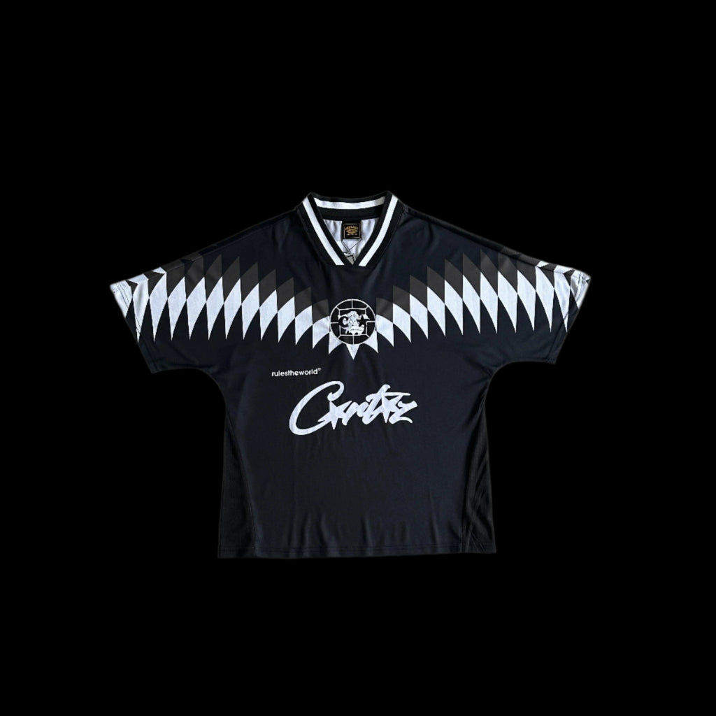 Corteiz Club RTW Football Black Jersey DripHaus