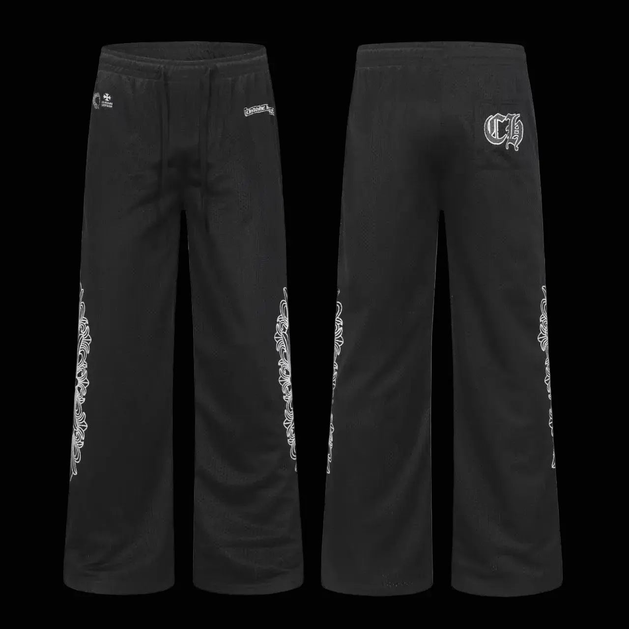 Chrome heart pants DripHaus