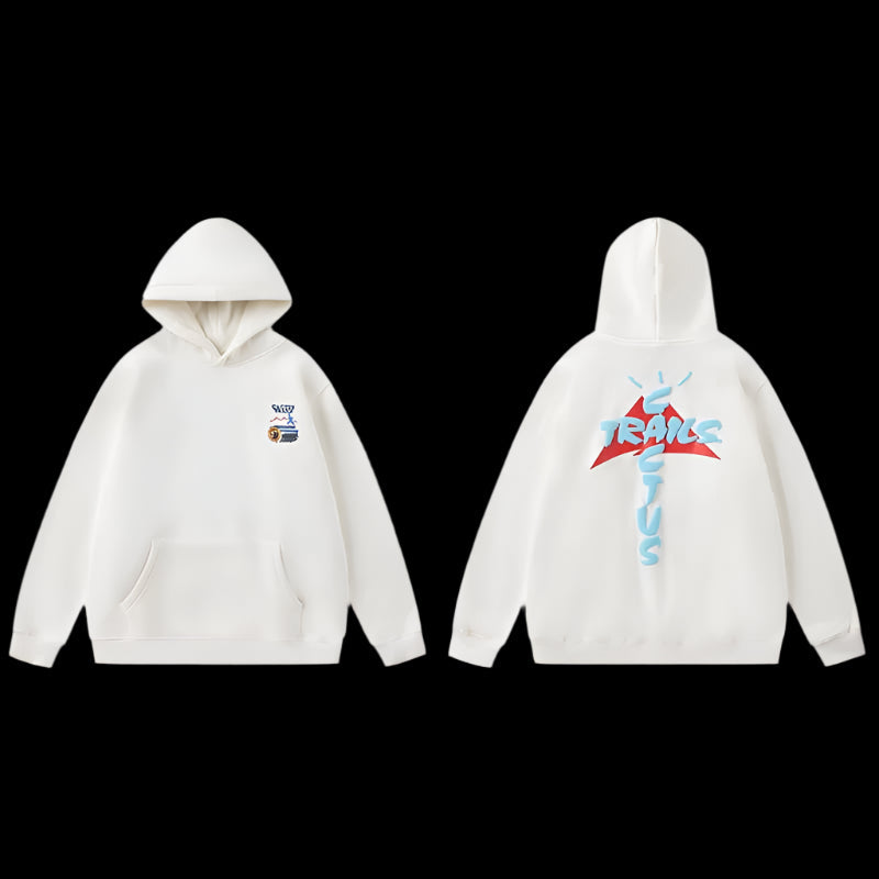 Travis Scott Cactus Trails White Hoodie DripHaus