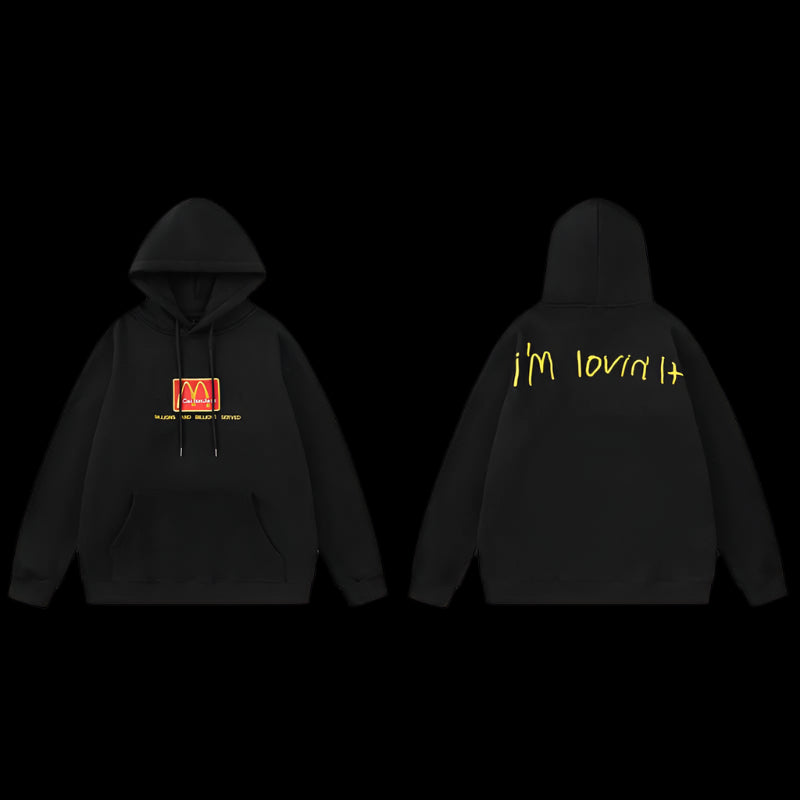 Cactus Jack X McDonalds Hoodie Black DripHaus