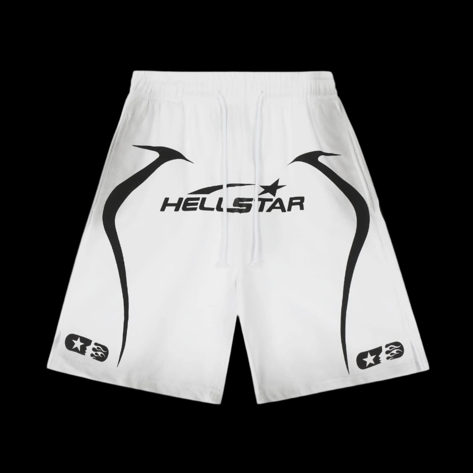 Hellstar Shorts White DripHaus