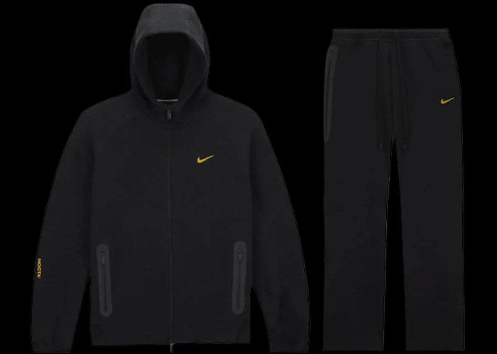 Nike X Drakes Nocta Tech Fleece Black DripHaus