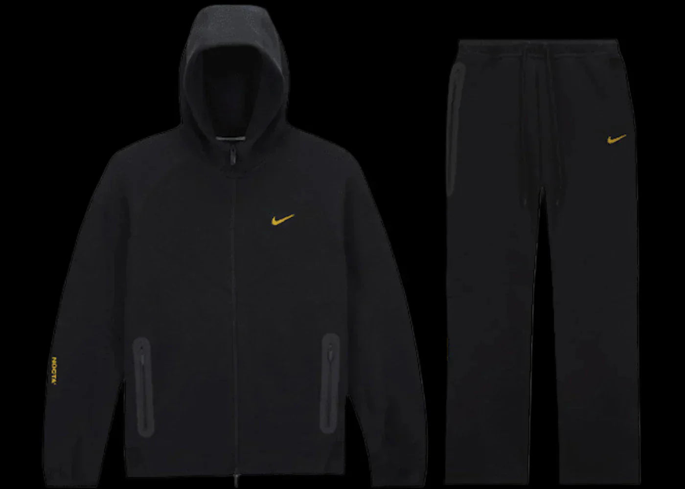 Nike X Drakes Nocta Tech Fleece Black DripHaus