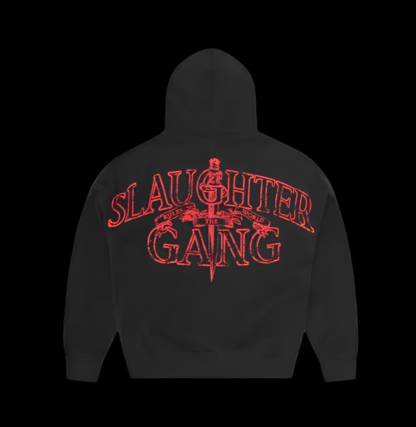 21 Savage Slaughter Gang X CRTZ Zip Up Hoodie DripHaus