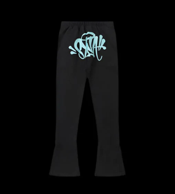 SynaWorld Tracksuit Black & Cyan DripHaus
