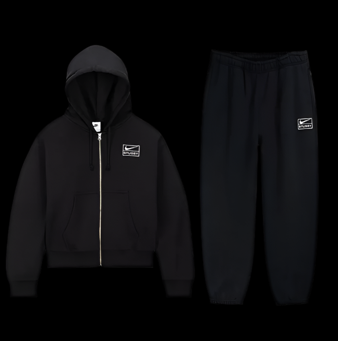 Nike X Stussy Black Fleece Set DripHaus