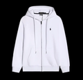 Ralph Lauren White Zip Up DripHaus