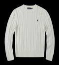 Ralph Lauren White Sweater DripHaus
