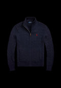Ralph lauren cable knit quarter zip Mares
