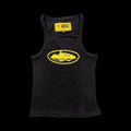 Corteiz Alcatraz Women's Tank Top Black/Yellow Cortiez